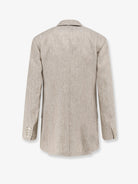 Max Mara Mxmolimpia linen blazer - Beige