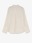 Max Mara Mxpvoliera stretch silk shirt - Avorio