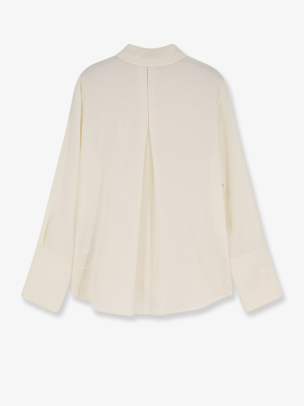 Max Mara Mxpvoliera stretch silk shirt - Avorio
