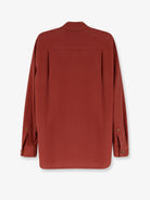 Max Mara Siamese silk shirt - Terracotta