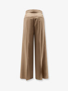 Max Mara Virgin wool Quorum trousers - Nocciola