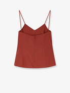 Max Mara Munghia silk top - Terracotta