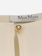 Max Mara Mxpmitico stretch silk shirt - Avorio