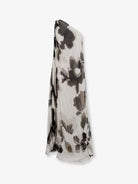 Max Mara Mxefuggito pleated long dress - Bianco