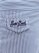 MC2 Saint Barth Harrys nylon swim shorts with striped print - Celeste