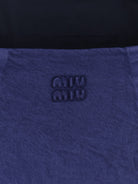 Miu Miu Mini denim dress - Inchiostro