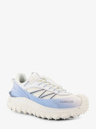 Moncler Trailgrip sneakers in technical fabric and mesh with side lettering logo - Bianco