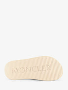 Moncler Altive rubber sandals - Avorio