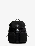 Moncler Trick nylon crossbody bag with logo patch on the front - Nero