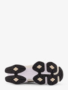 New Balance 9060 low-top mesh sneakers with suede interts - Arid Stone