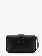Pinko Mini Love Bag leather crossbody bag - Nero