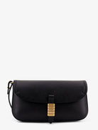 Pinko Saddle Flat leather crossbody bag - Nero