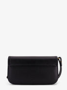 Pinko Saddle Flat leather crossbody bag - Nero
