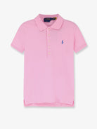Polo Ralph Lauren Cotton blend polo with embroidered logo - Carmelpink
