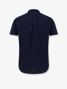 Polo Ralph Lauren Cotton shirt with front embroidered logo - Aviator Navy
