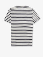 Polo Ralph Lauren Cotton t-shirt with striped pattern - White Refined Navy