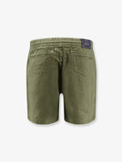 Polo Ralph Lauren Linen bermuda shorts with embroidered logo - Garden Trail