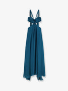 Retrofete Meira chiffon dress - Teal
