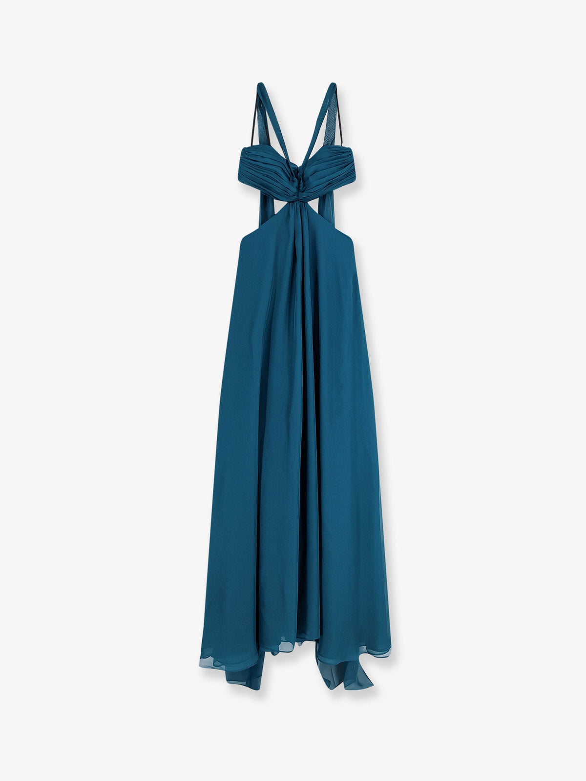 Retrofete Meira chiffon dress - Teal