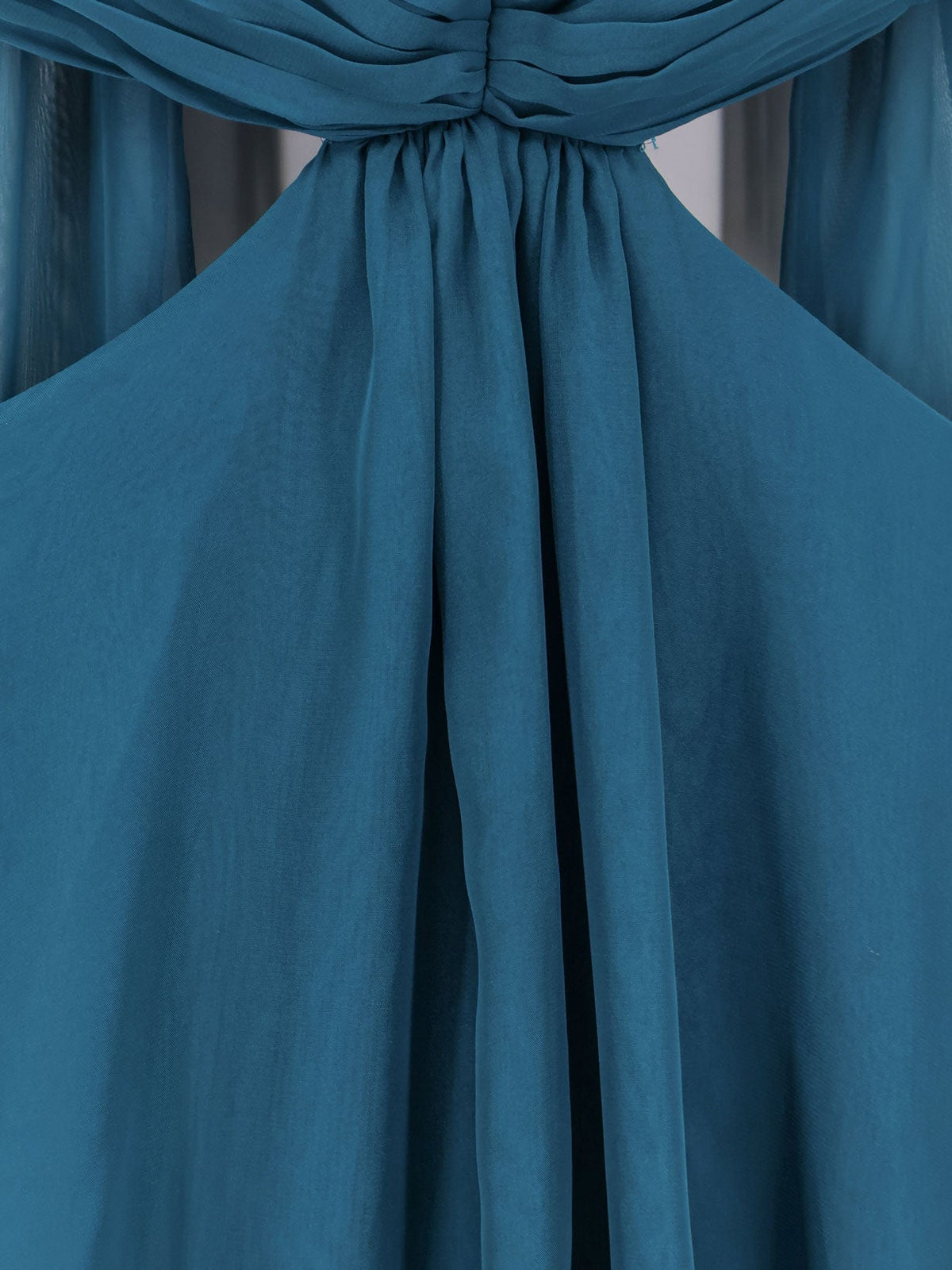 Retrofete Meira chiffon dress - Teal