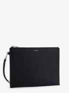 Saint Laurent Leather clutch - Nero