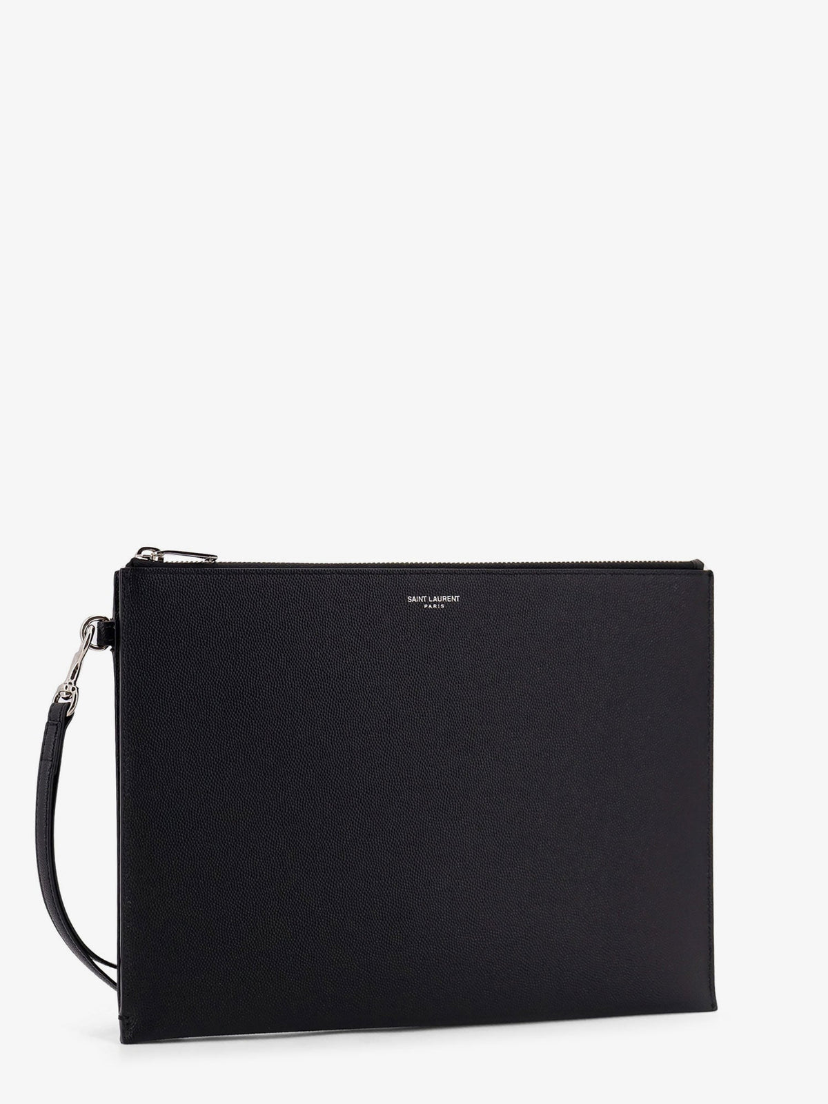 Saint Laurent Leather clutch - Nero