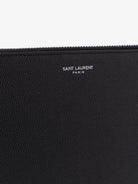 Saint Laurent Leather clutch - Nero