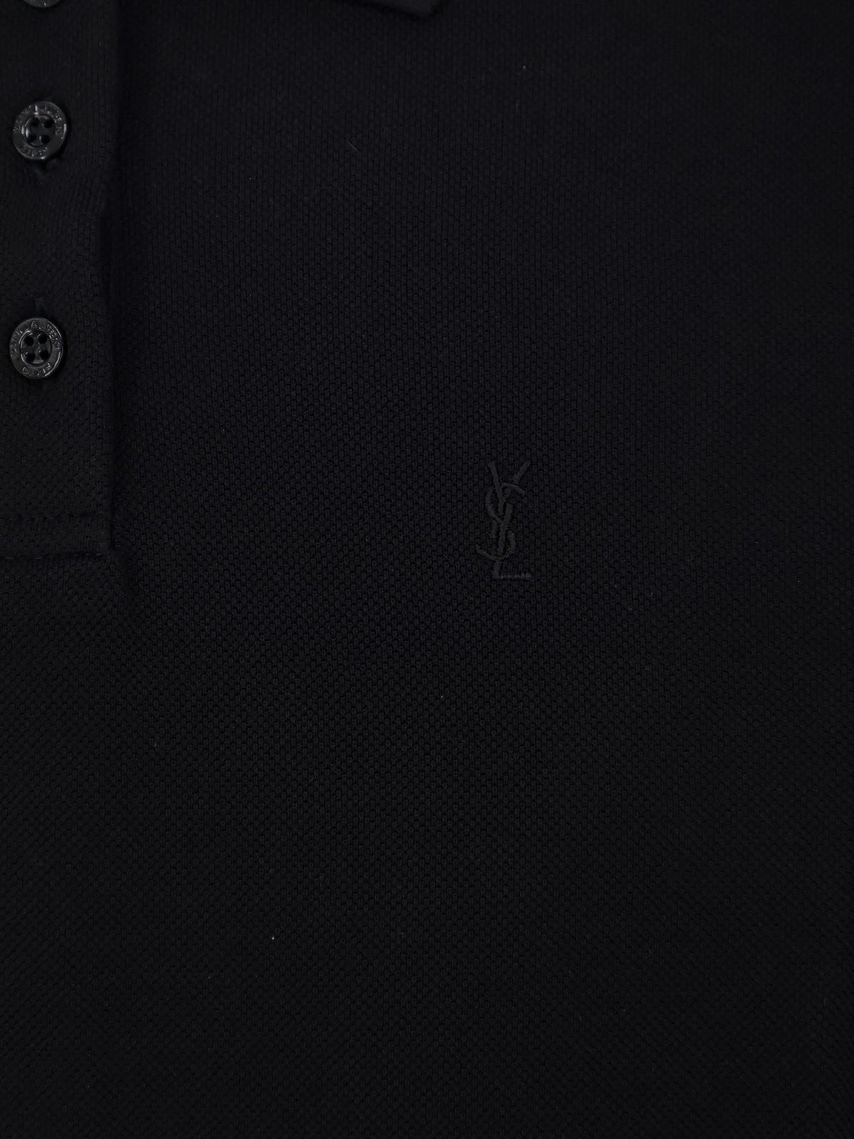 Saint Laurent Cotton short dress - Noir