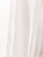 Self-Portrait Asymmetrical cotton skirt - White