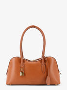Stella McCartney Stella Ryder Medium vegan leather shoulder bag - Brandy