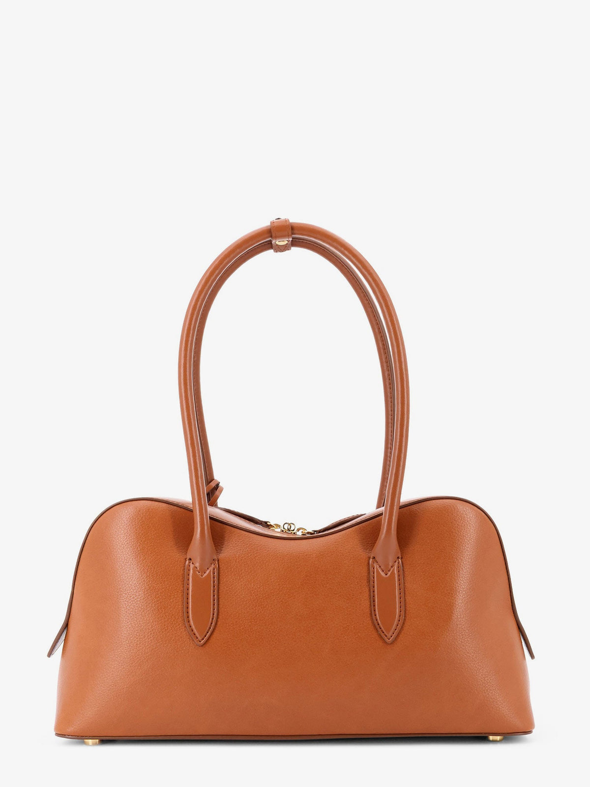 Stella McCartney Stella Ryder Medium vegan leather shoulder bag - Brandy