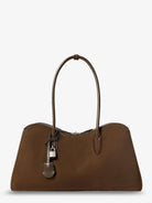 Stella McCartney Ryder vegan suede handbag - Moka