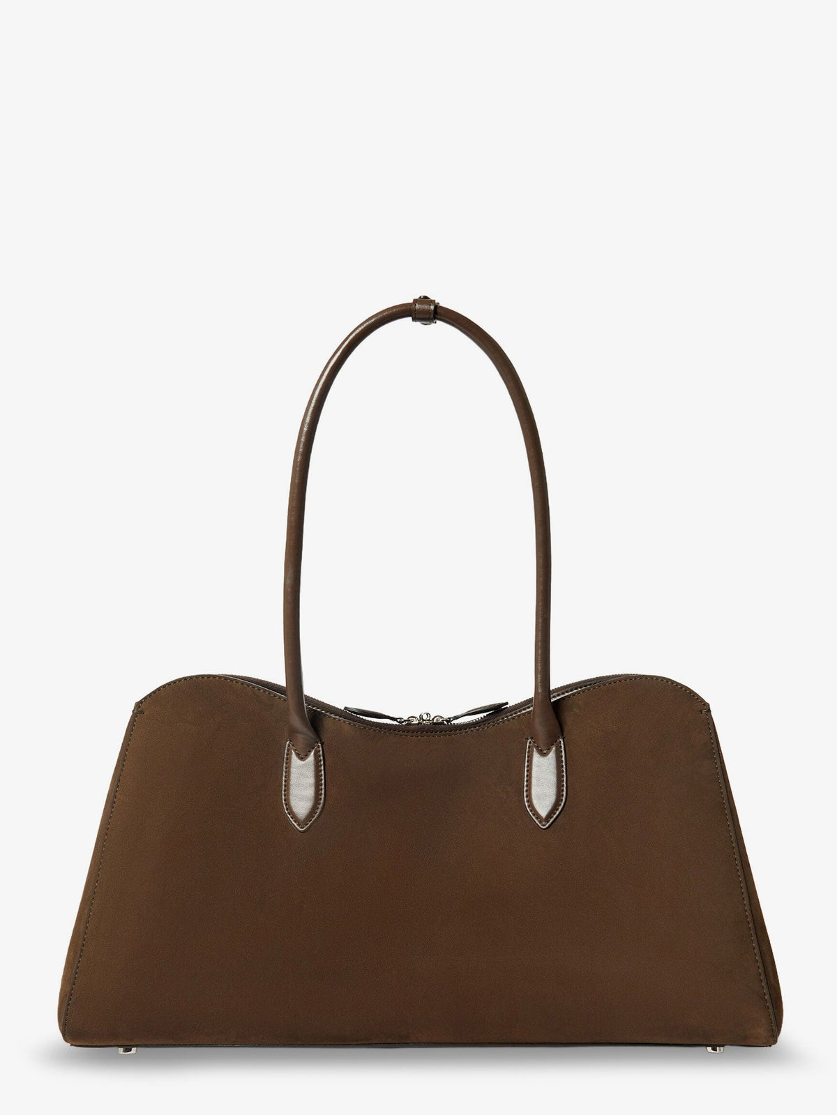 Stella McCartney Ryder vegan suede handbag - Moka