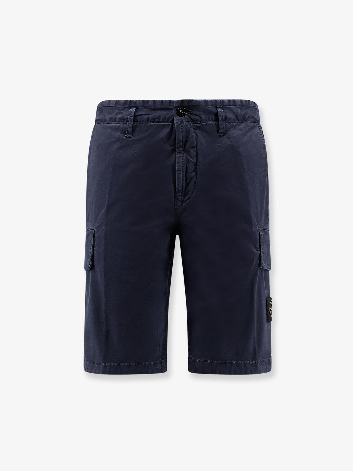 Stone Island Organic cotton stretch shorts - Navy Blue