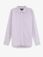 Stüssy Standard striped cotton shirt - Purplestripe