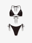 The Attico The Attico Il Primo Bagno lycra bikini - Darkbrown