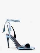 The Attico Ora satin sandals - Sky Blue