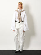 The Frankie Shop Tila organic cotton shirt - White