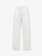 The Frankie Shop Nelton denim trousers - White