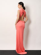 Tom Ford Long viscose dress - Coral