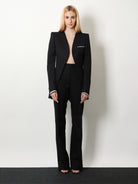 Tom Ford Wool and silk trousers - Black