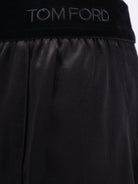 Tom Ford Pyjamas stretch satin trousers - Black