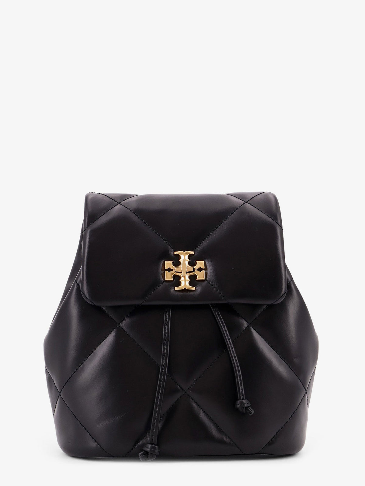 Tory Burch Kira Diamond leather backpack - Black