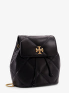 Tory Burch Kira Diamond leather backpack - Black