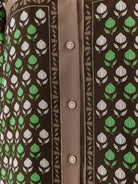 Tory Burch Multicolor silk shirt - Chocolate