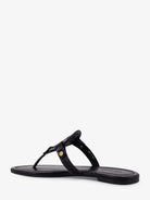 Tory Burch Miller leather thong sandals - Perfect Black