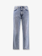 Toteme Twisted Seam organic cotton jeans - Worn Blue