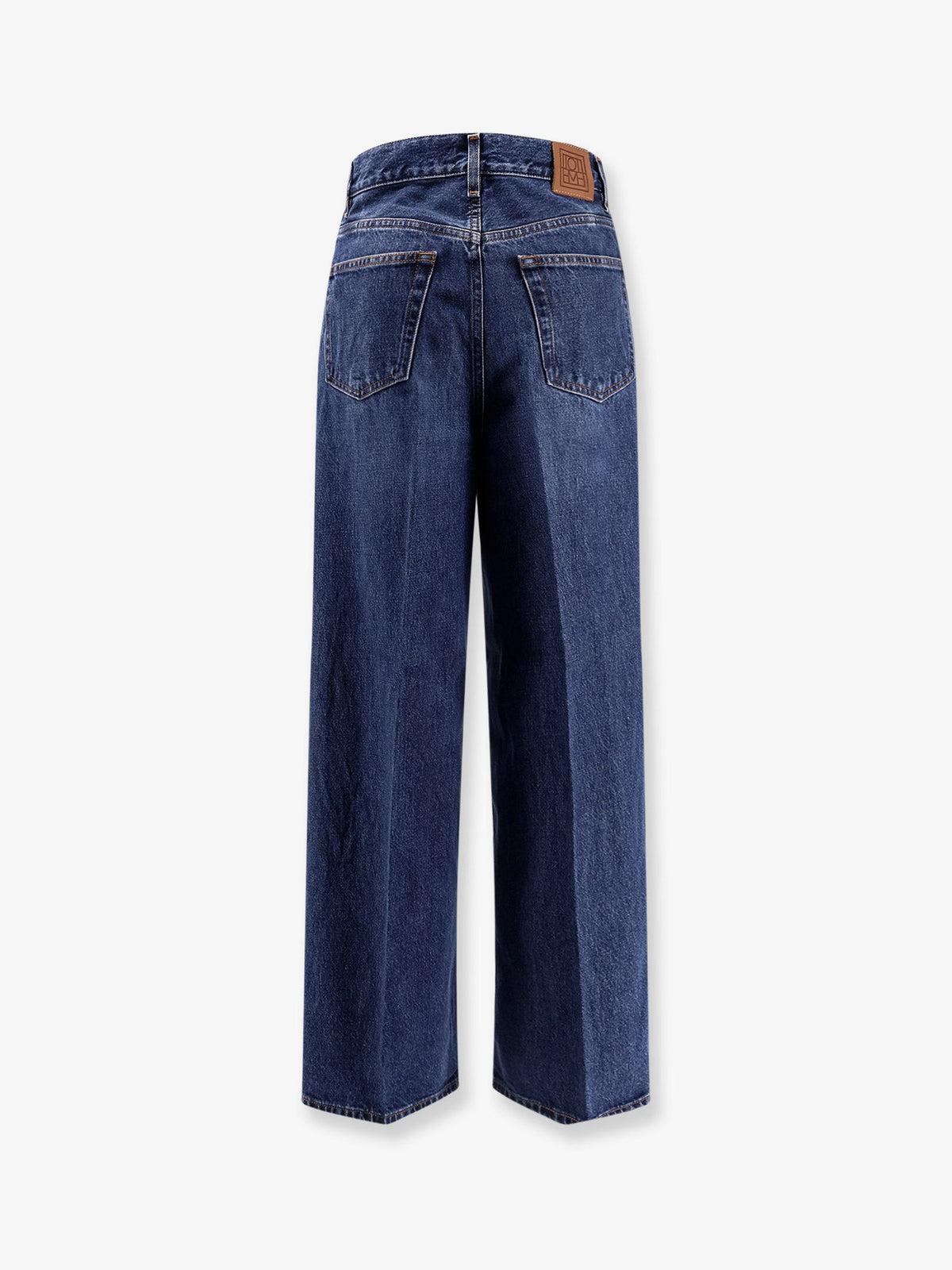Toteme Wide Leg organic cotton jeans - Dk Blue