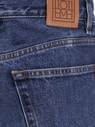 Toteme Wide Leg organic cotton jeans - Dk Blue