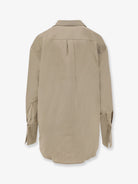 Toteme Viscose and wool shirt - Taupe